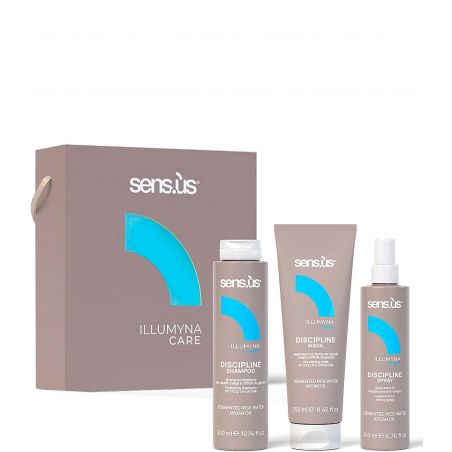 Подарунковий набір для пухнастого волосся Sensus Illumyna Discipline Kit