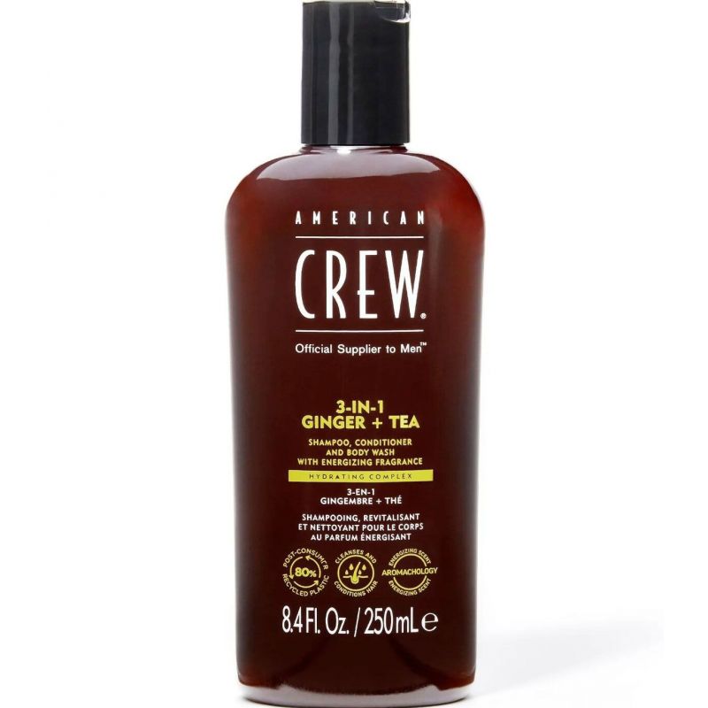 Засіб 3 в 1 для догляду за волоссям і тілом American Crew 3 In 1 Ginger + Tea
