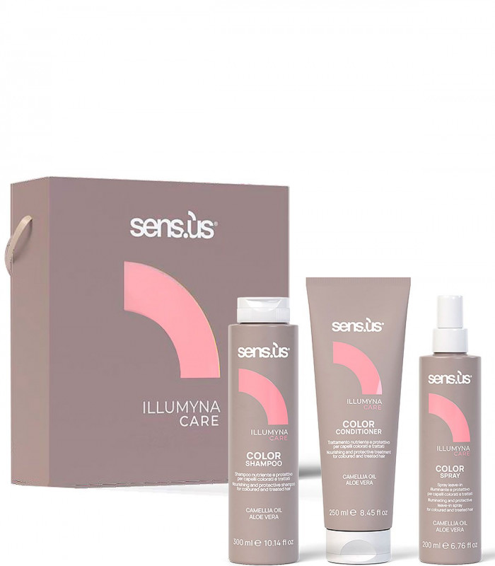 Sensus Illumyna Color Kit Подарунковий набір для фарбованого волосся купити в Києві, Україні ❤️ Lavka Kabani
