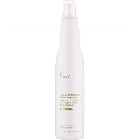 Спрей кондиціонер для об'єму тонкого волосся Kezy Bamboo Pump UP Spray