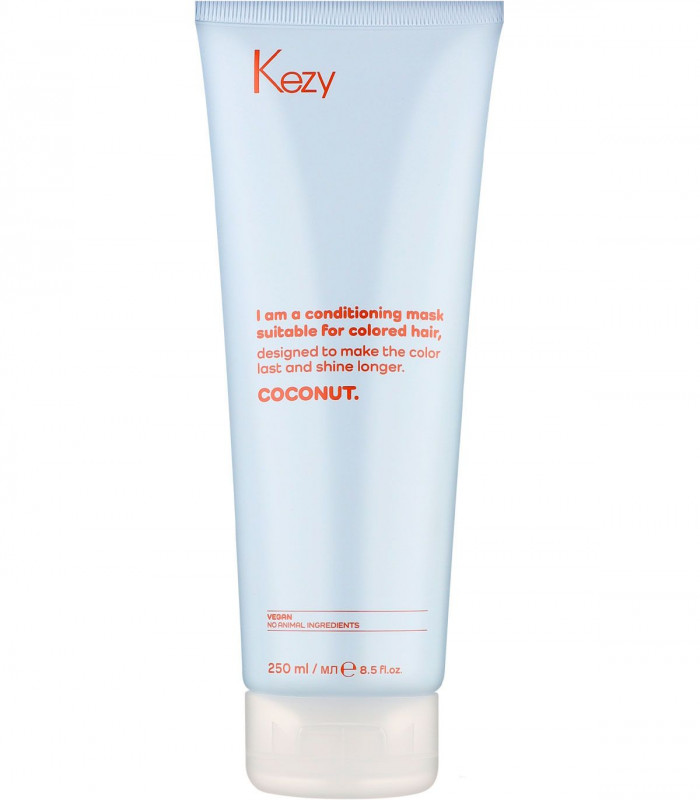 Маска для окрашенных волос Kezy Coconut Mask купить в Киеве, Украине ❤️ Lavka Kabani