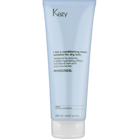 Кондиціонуюча маска для сухого волосся Kezy Avocado Mask