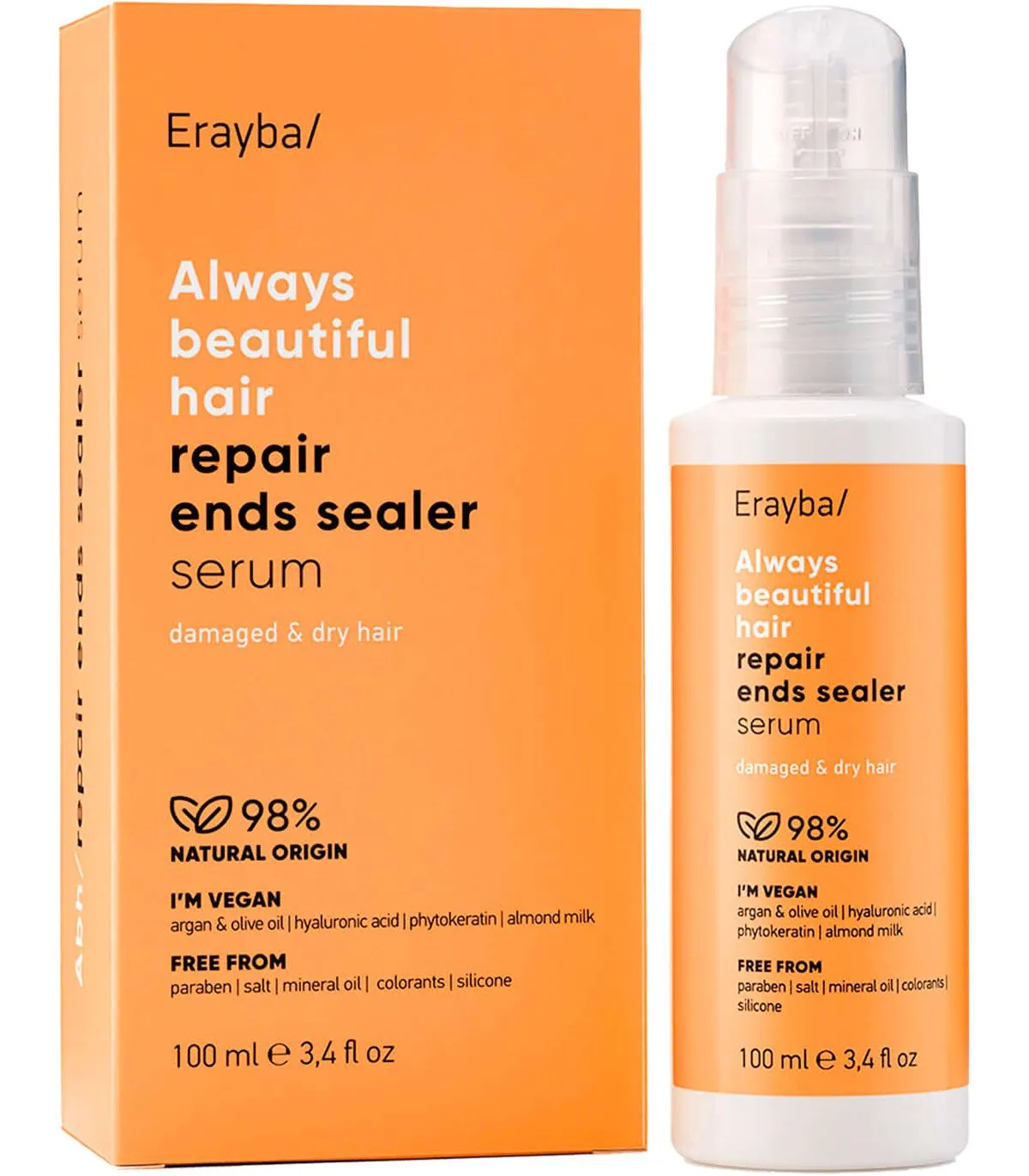Erayba ABH Repair Ends Sealer Serum Сироватка для посічених кінчиків купити в Києві, Україні ❤️ Lavka Kabani