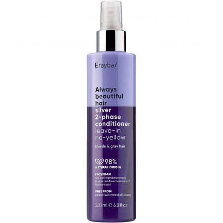 Двофазний кондиціонер проти жовтизни волосся Erayba ABH Silver 2-Phase Conditioner
