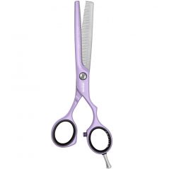 Филировочные ножницы Jaguar White Line Pastell Plus Lavender Offset 40 зубчиков