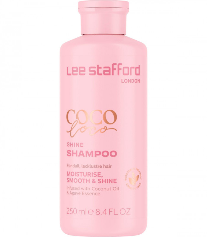 Зволожуючий шампунь з кокосовим маслом Lee Stafford Coco Loco Shine Shampoo