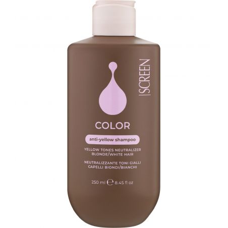 Шампунь для нейтралізації жовтих відтінків Screen Color Enlive Anti-Yellow Shampoo