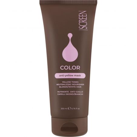 Маска для нейтрализации желтых оттенков Screen Color Enlive Anti-Yellow Mask