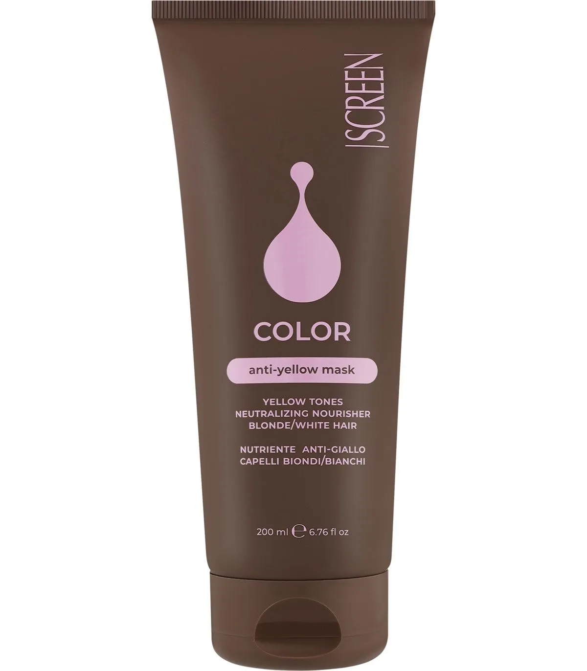 Screen Color Enlive Anti-Yellow Mask Маска для нейтрализации желтых оттенков купить в Киеве, Украине ❤️ Lavka Kabani