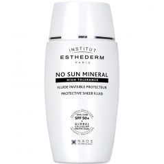 Ультралегкий флюїд для обличчя із тоном Institut Esthederm No Sun Mineral SPF 50+ Sheer Fluid
