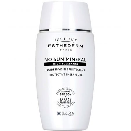Ультралегкий флюид для лица с тоном Institut Esthederm No Sun Mineral SPF 50+ Sheer Fluid