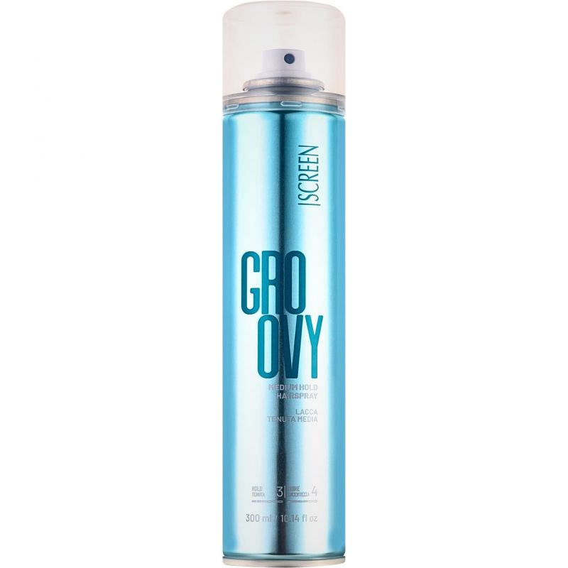 Лак для волос средней фиксации Screen Groovy Medium Hold Hair Spray Лак для волос средней фиксации Screen Groovy Medium Hold Hair Spray