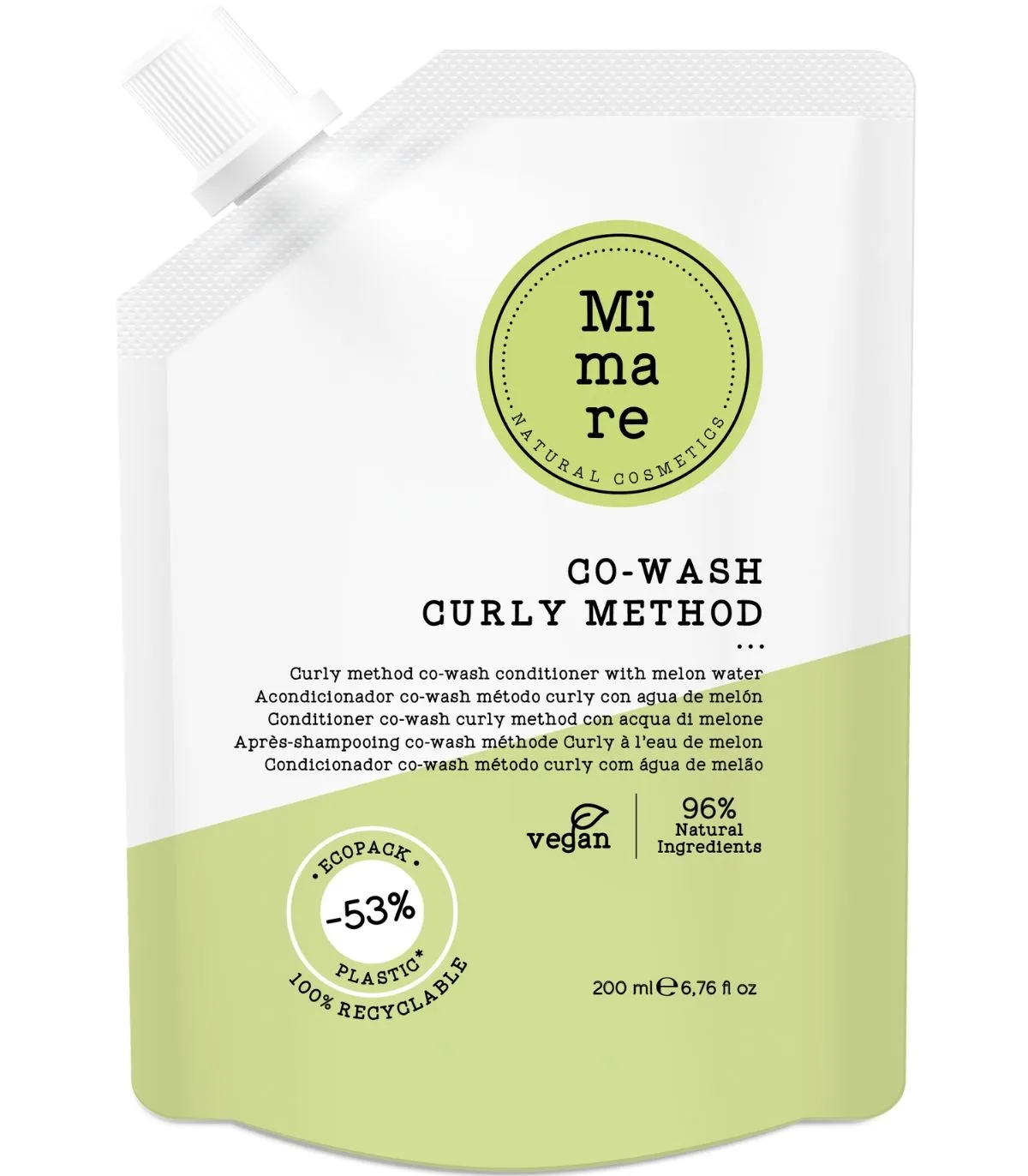 Mimare Curly Method Co-Wash Conditioner Кондиционер для кучерявых и волнистых волос купить в Киеве, Украине ❤️ Lavka Kabani