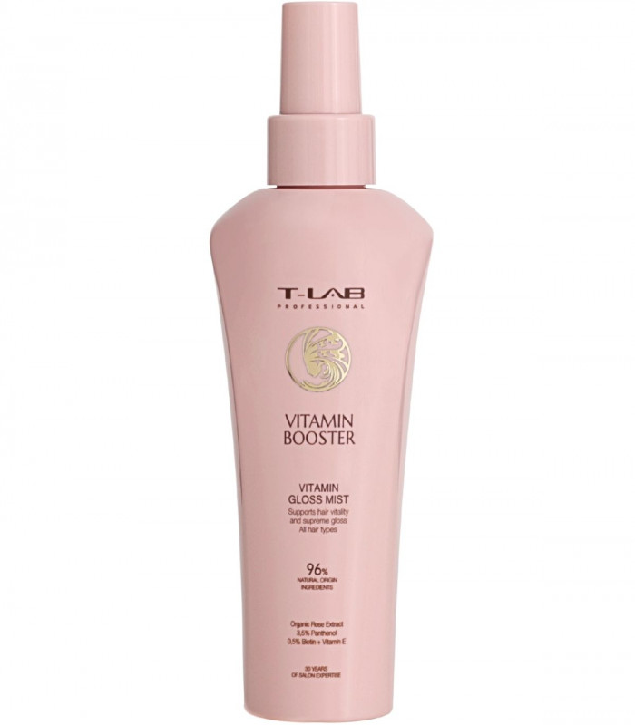 T-Lab Professional Vitamin Booster Vitamin Gloss Mist Спрей для разглаживания волос купить в Киеве, Украине ❤️ Lavka Kabani