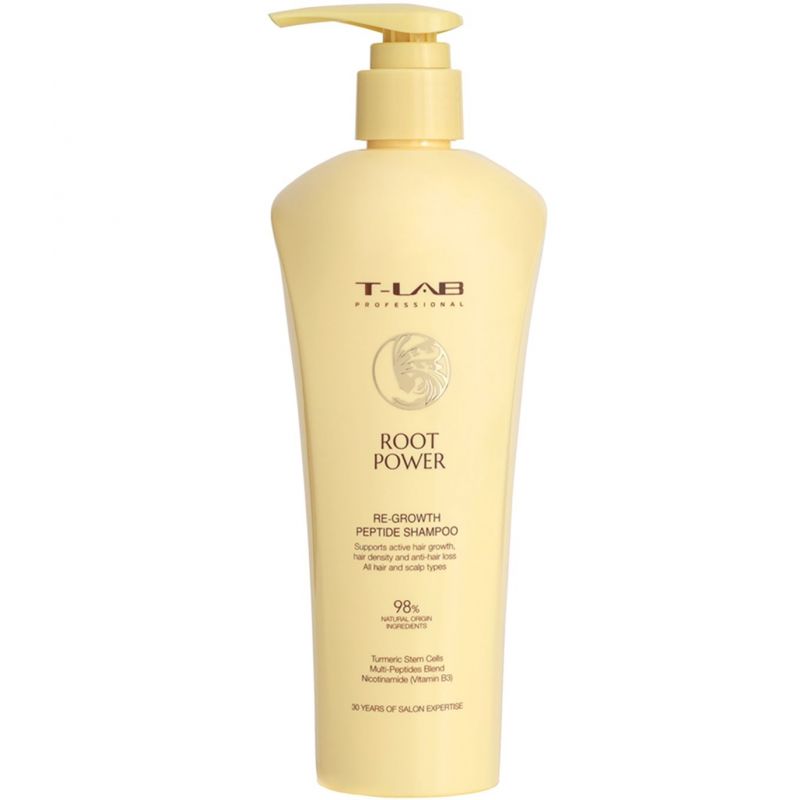 Шампунь для роста волос с пептидами T-Lab Professional Root Power Re-Growth Peptide Shampoo