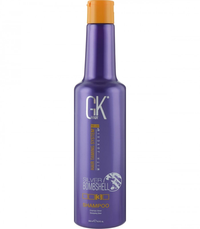 Шампунь для холодных оттенков блонда GKhair Silver Bombshell Shampoo Шампунь для холодных оттенков блонда GKhair Silver Bombshell Shampoo
