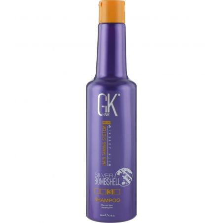 Шампунь для холодних відтінків блонда GKhair Silver Bombshell Shampoo