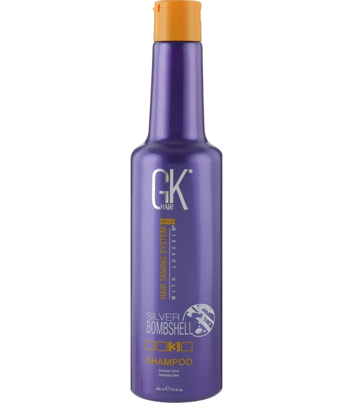 GKhair Silver Bombshell Shampoo Шампунь для холодних відтінків блонда купити в Києві, Україні ❤️ Lavka Kabani