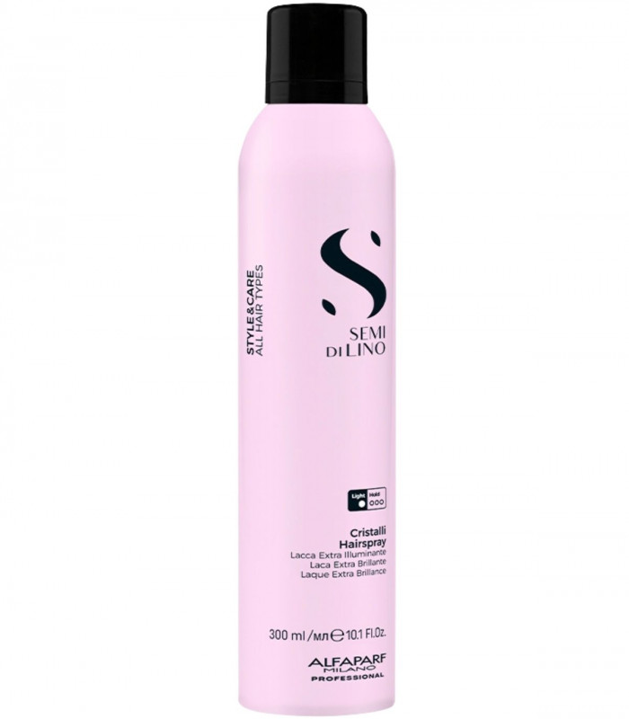 Alfaparf Milano Semi di Lino Cristalli Hairspray Лак для волосся з блиском купити в Києві, Україні ❤️ Lavka Kabani
