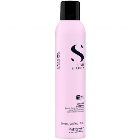 Лак для волосся з блиском Alfaparf Milano Semi di Lino Cristalli Hairspray