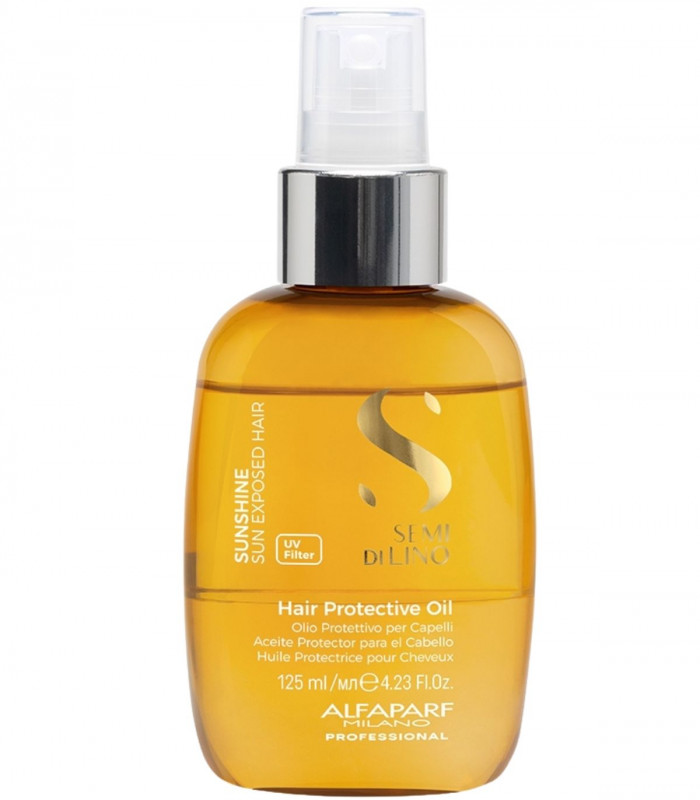 Alfaparf Semi di Lino Sunshine Hair Protective Oil Масло солнцезащитное для волос купить в Киеве, Украине ❤️ Lavka Kabani