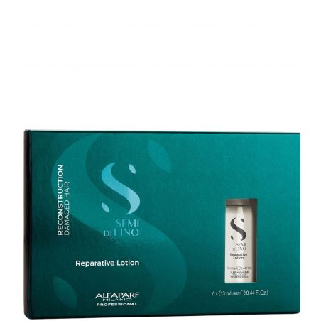Ампулы против ломкости Alfaparf Semi di Lino Reconstruction Reparative Lotion
