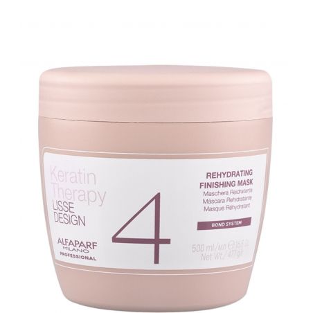 Кератинова зволожуюча маска Alfaparf Lisse Design Keratin Therapy Rehydrating Mask