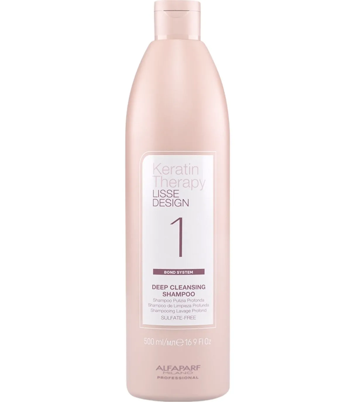 Alfaparf Lisse Design Keratin Therapy Deep Cleansing Shampoo Шампунь глубокой очистки купить в Киеве, Украине ❤ Lavka Kabani