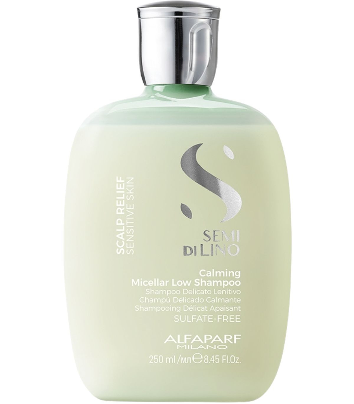 Заспокійливий шампунь Alfaparf Semi Di Lino Scalp Calming Micellar Low Shampoo купити в Києві, Україні ❤ Lavka Kabani