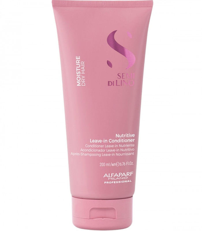 Поживний незмивний кондиціонер Alfaparf Semi Di Lino Moisture Nutritive Leave-In Conditioner
