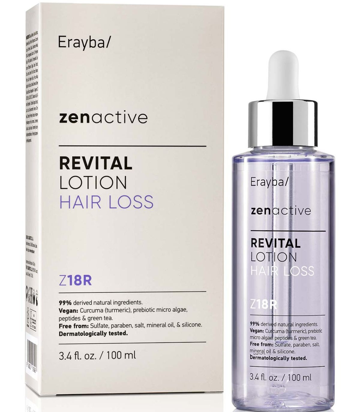 Erayba ZenActive Z18R revital lotion Лосьон против выпадения волос купить в Киеве, Украине ❤️ Lavka Kabani