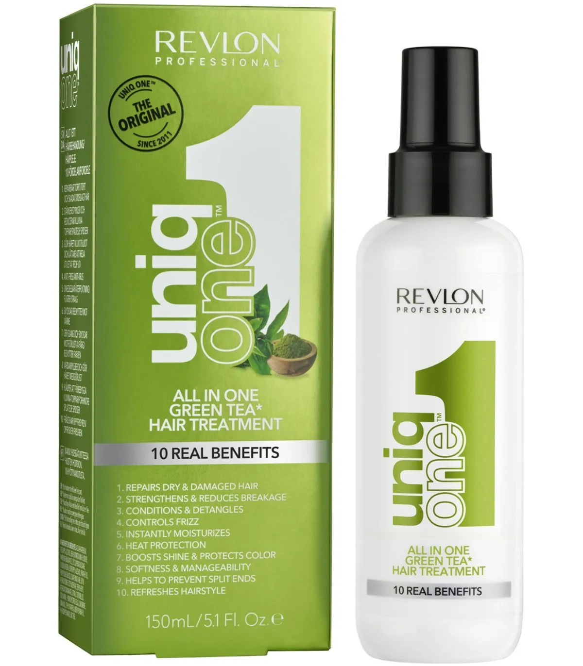 Uniq One Hair Treatment Green Tea Спрей-уход с ароматом зеленого чая купить в Киеве, Украине ❤️ Lavka Kabani