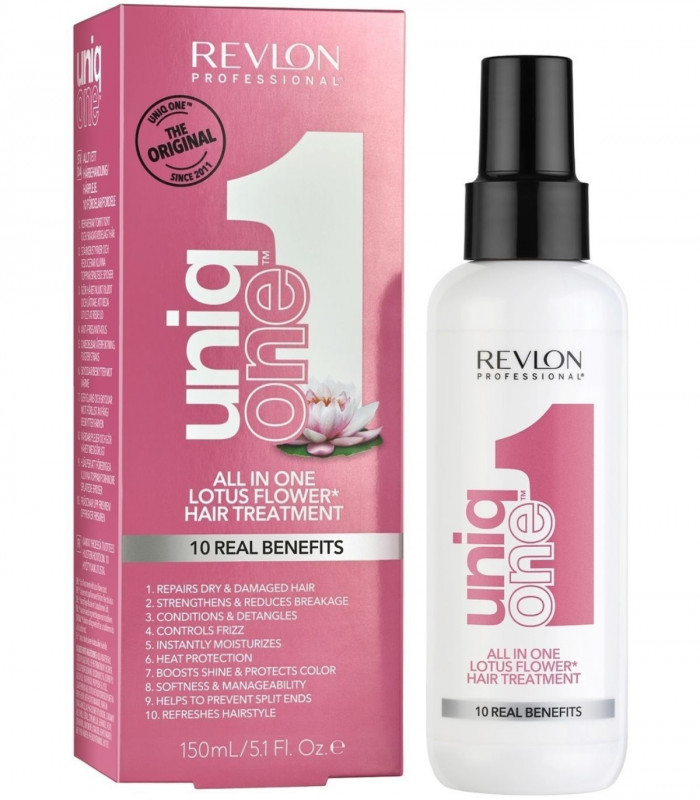 Спрей із ароматом лотоса Uniq One ​​In One Lotus Hair Treatment купити в Києві, Україні ❤️ Lavka Kabani