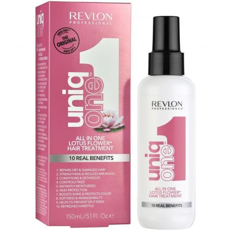 Спрей с ароматом лотоса Uniq One In One Lotus Hair Treatment