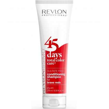 Шампунь-кондиционер ярко-красный Revlonissimo 45 days Brave Reds 2in1