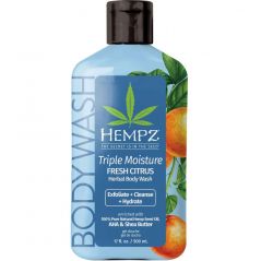 Гель для душу Потрійне зволоження Hempz Triple Moisture Fresh Citrus Herbal Body Wash
