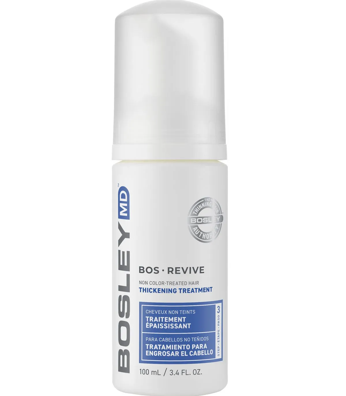 Bosley MD BosRevive Thickening Treatment For Non Color Treated Hair Ущільнюючий догляд для нефарбованого волосся купити в Києві,