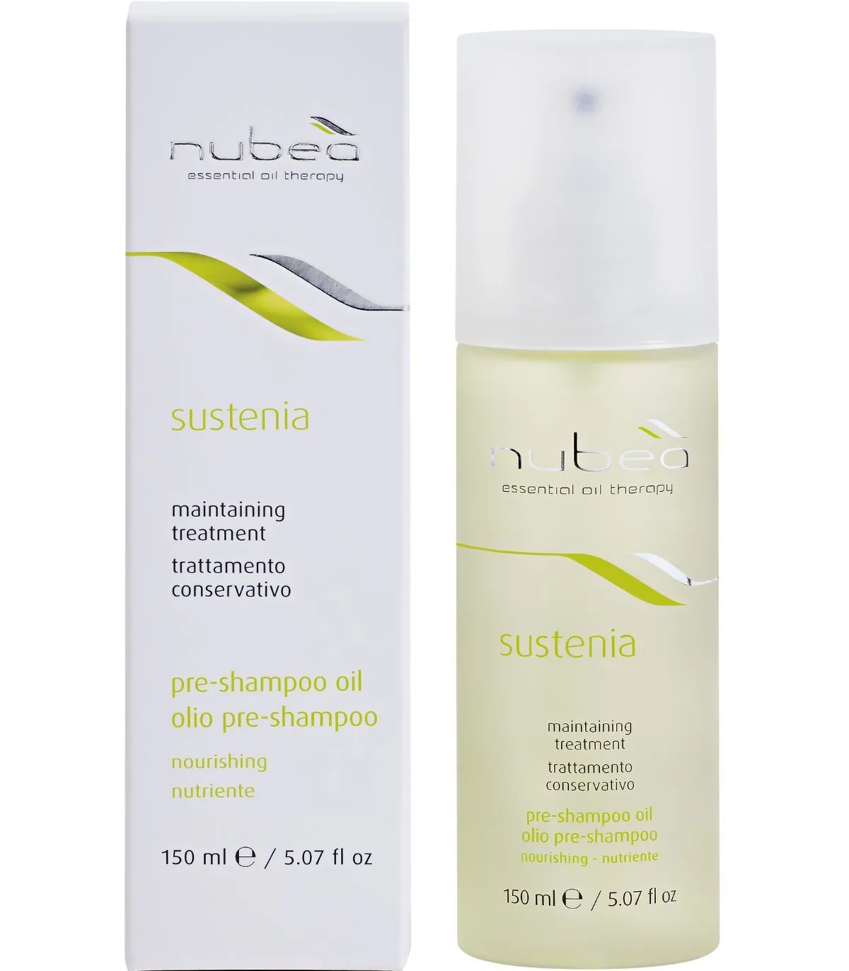 Nubea Sustenia Nourishing Pre-shampoo Oil Живильна олія, пре-шампунь купити в Київі, Україні ❤️ Lavka Kabani