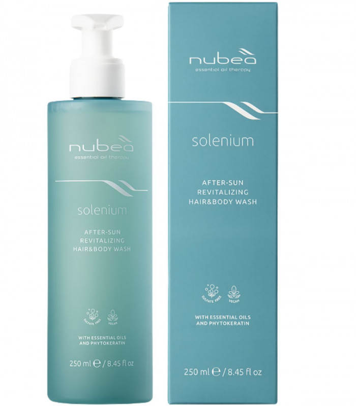 Nubea Solenium After-sun revitalizing hair&body wash Ревитализирующий фреш-гель купить Киеве, Украине ❤️ Lavka Kabani