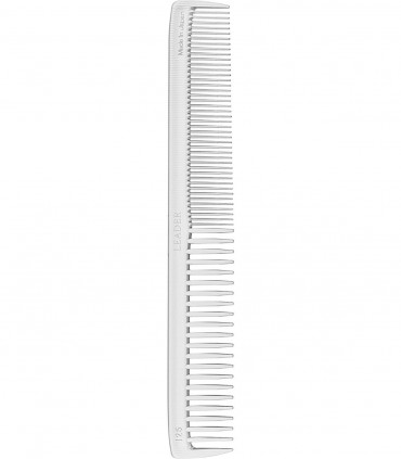 Прозрачная расческа для стрижки Leader Ultem 125 Clear