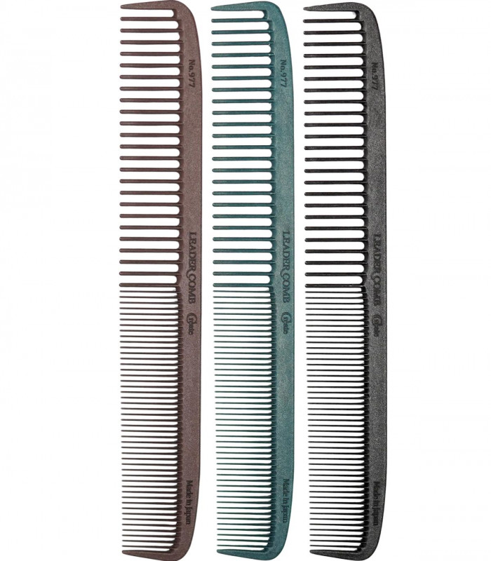 Leader Carbon Comb Create 977 Расческа для стрижки купить в  Киеве, Украине ❤️ Lavka Kabani