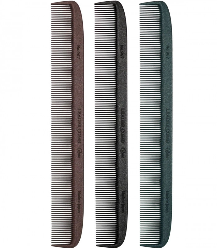 Leader 967 Carbon Comb Create карбоновая расческа для стрижки купить в  Киеве, Украине ❤️ Lavka Kabani