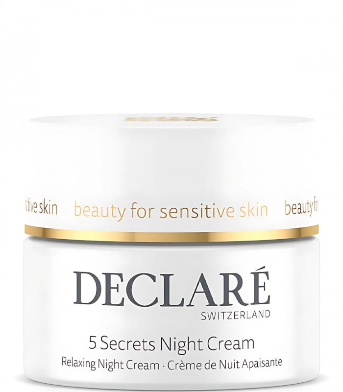Declare Stress Balance 5 Secrets Night Cream Ночной восстанавливающий крем 5 секретов купить в Киеве, Украине ❤️ Lavka Kabani