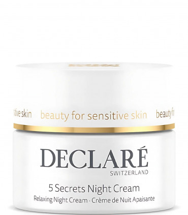 Declare Stress Balance 5 Secrets Night Cream Ночной восстанавливающий крем 5 секретов купить в Киеве, Украине ❤️ Lavka Kabani