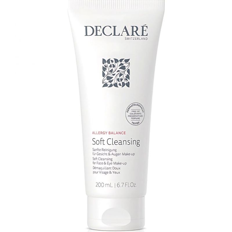 Очищающий гель для снятия макияжа с лица и глаз Declare Soft Cleansing for Face & Eye Make-up