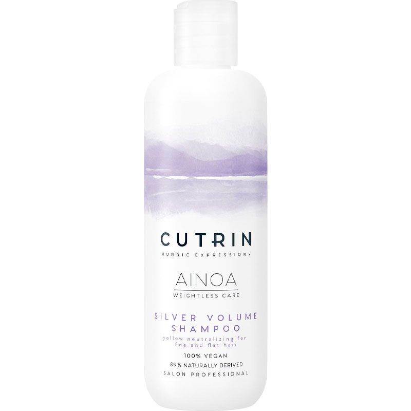 Серебряный шампунь для объема волос Cutrin Ainoa Silver Volume Shampoo