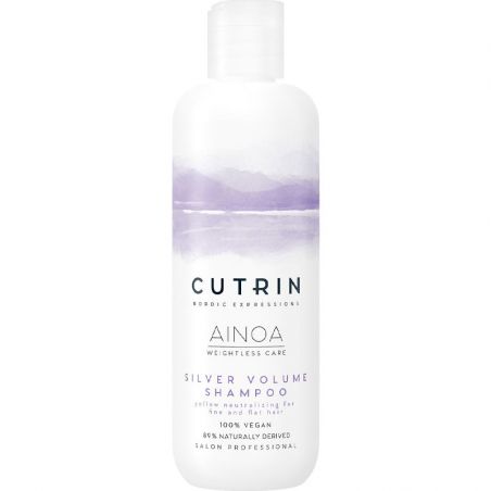 Серебряный шампунь для объема волос Cutrin Ainoa Silver Volume Shampoo