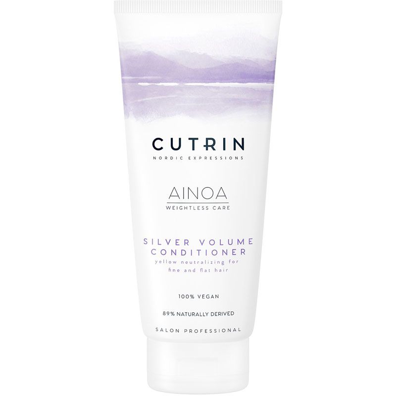 Серебряный кондиционер для объема волос Cutrin Ainoa Silver Volume Conditioner