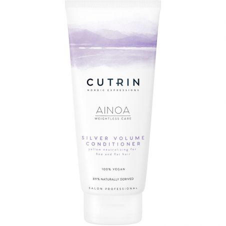 Срібний кондиціонер для об'єму волосся Cutrin Ainoa Silver Volume Conditioner
