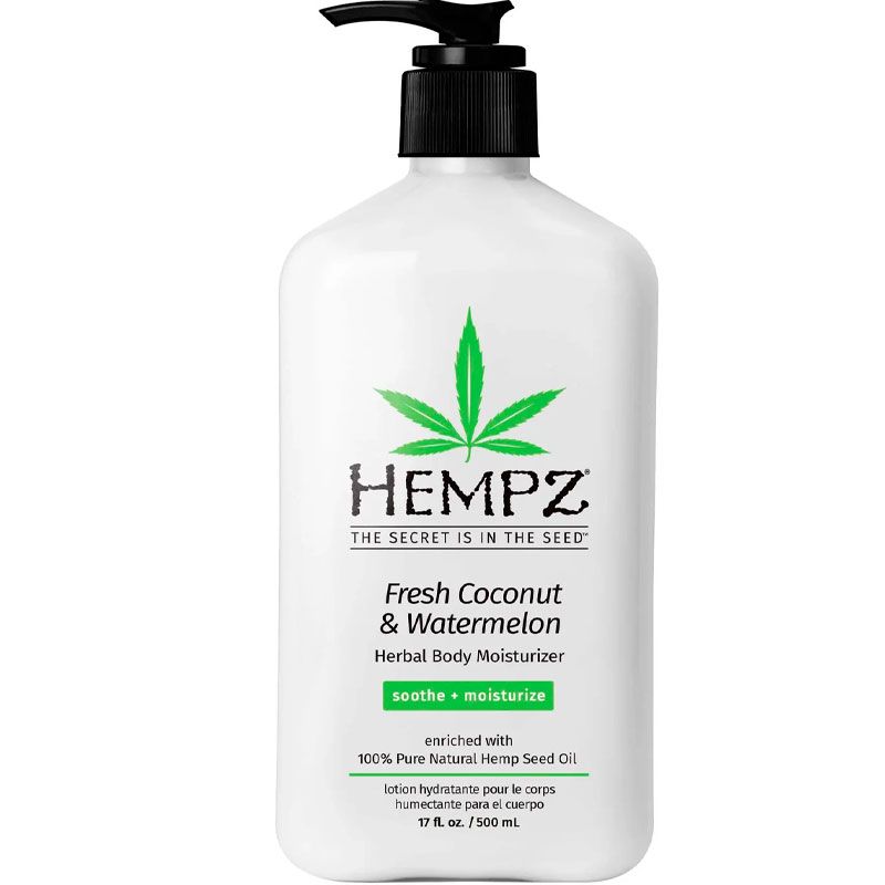 Увлажняющее молочко для тела Кокос и Арбуз Hempz
